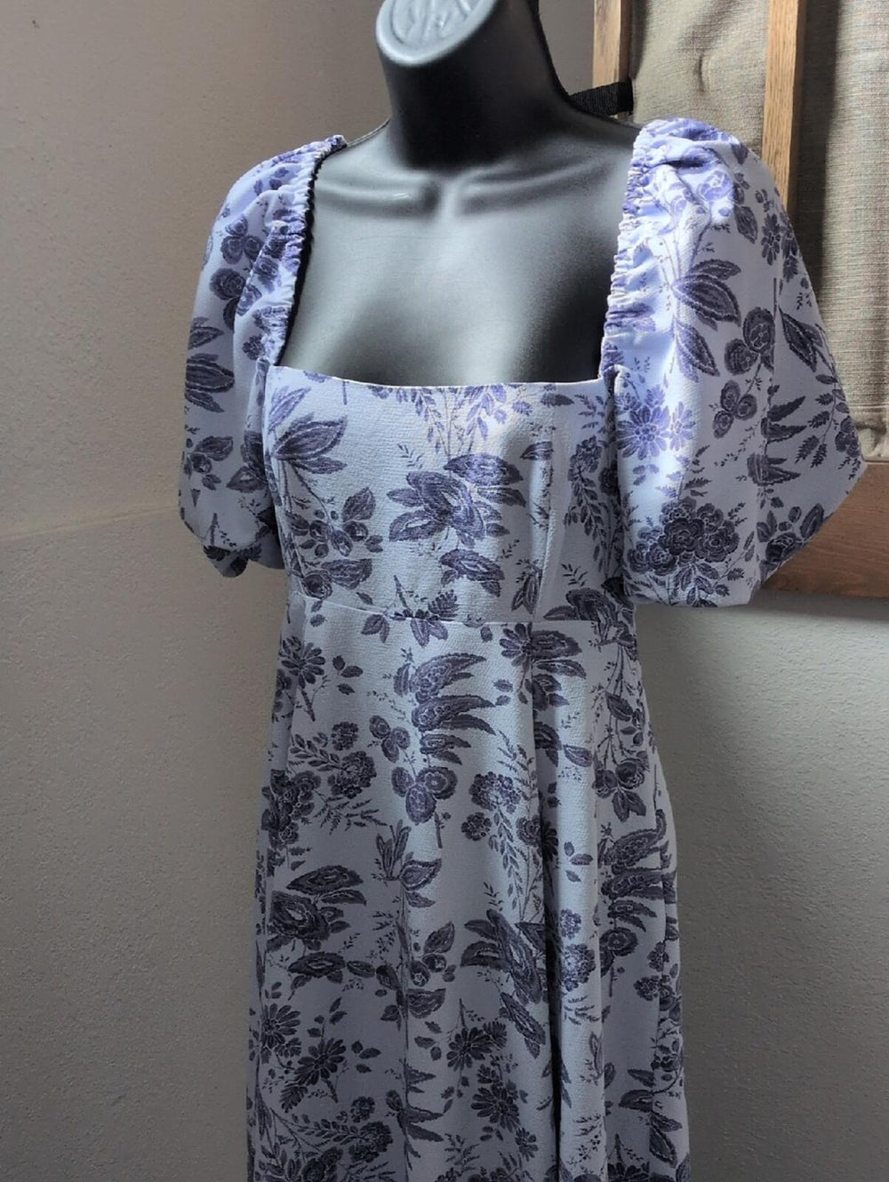 Hill House Home Matilda Dress in Lilac Tonal Floral - XS
