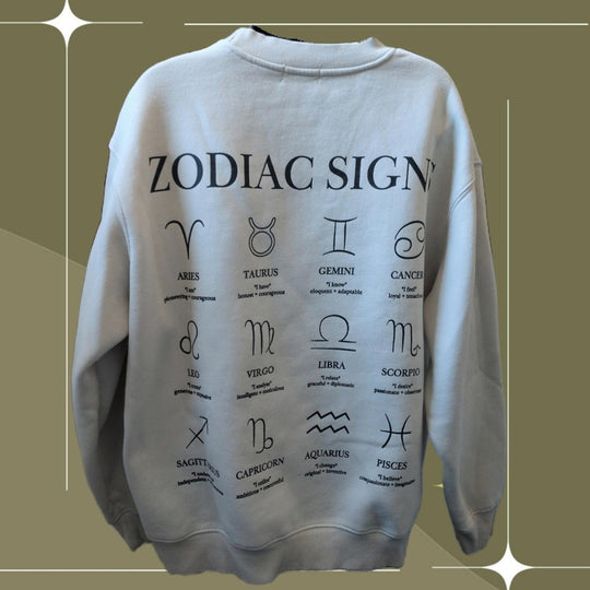 1987 of the Stars zodiac signs sold out sweater -Large