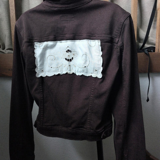 Upcycled By Unpacka Vintage Embroidery Jacket - Medium