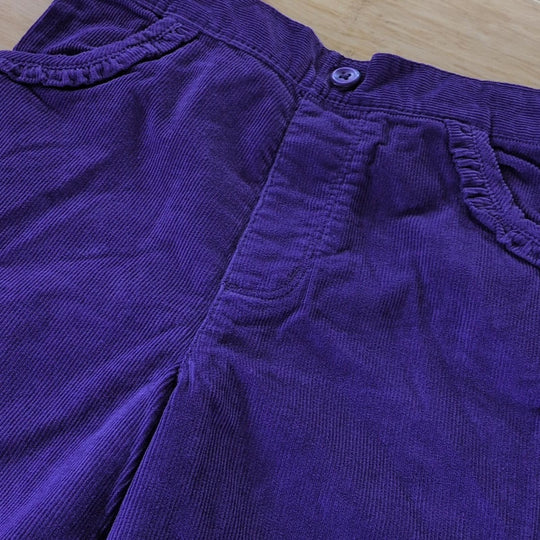Girls Garanimals Purple Corduroy Pant - 5T