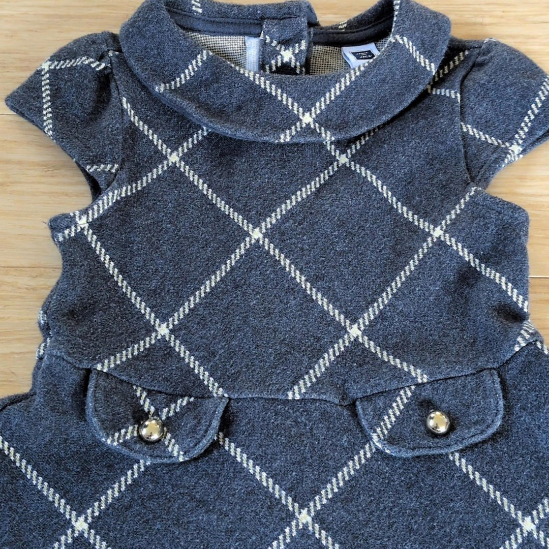 Janie And Jack Plaid Patterned Perfect Dress