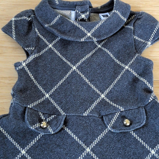 Janie And Jack Plaid Patterned Perfect Dress