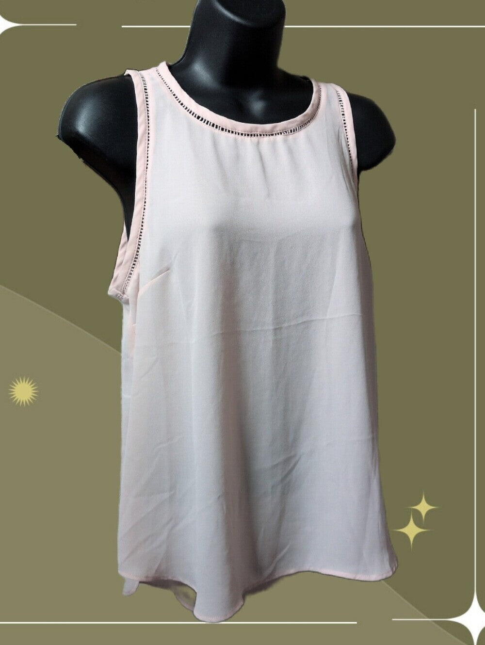 Light Pink J Crew Sleeveless Top Size 4
