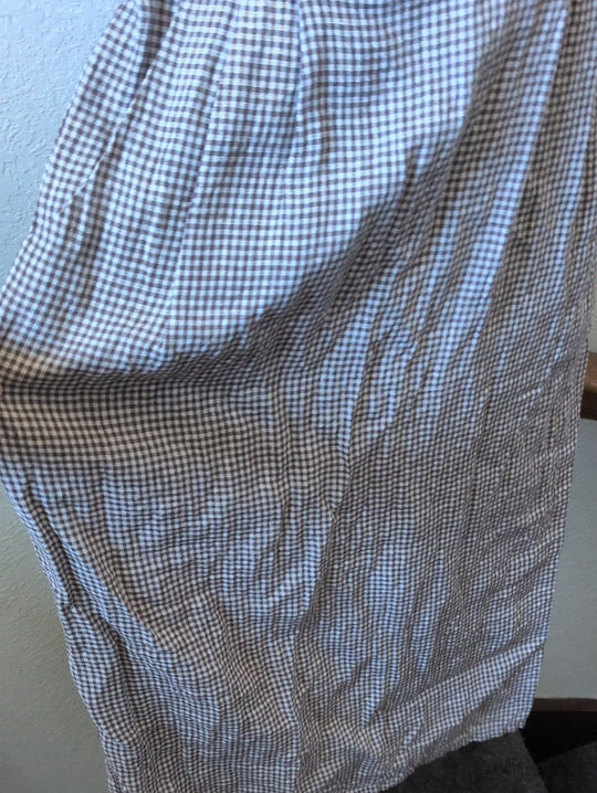 Quince 100% European Linen Scoop Neck Midi Dress size s
