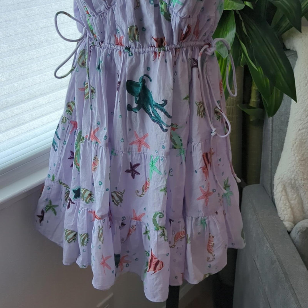 Hill House home Lucia sea creatures mini dress