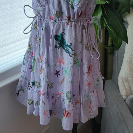 Hill House home Lucia sea creatures mini dress