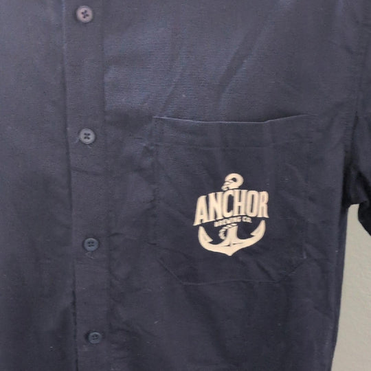 Rare Anchor Brewing Company Deadstock Button Down Shirt - Large