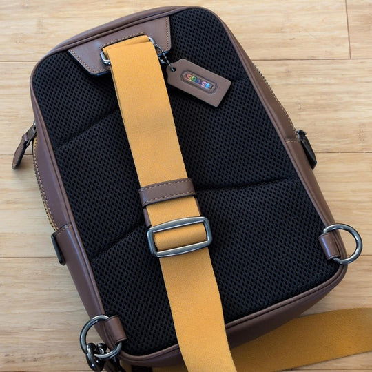 Coach Limited Edition Rainbow Track Pack Crossbody Bag