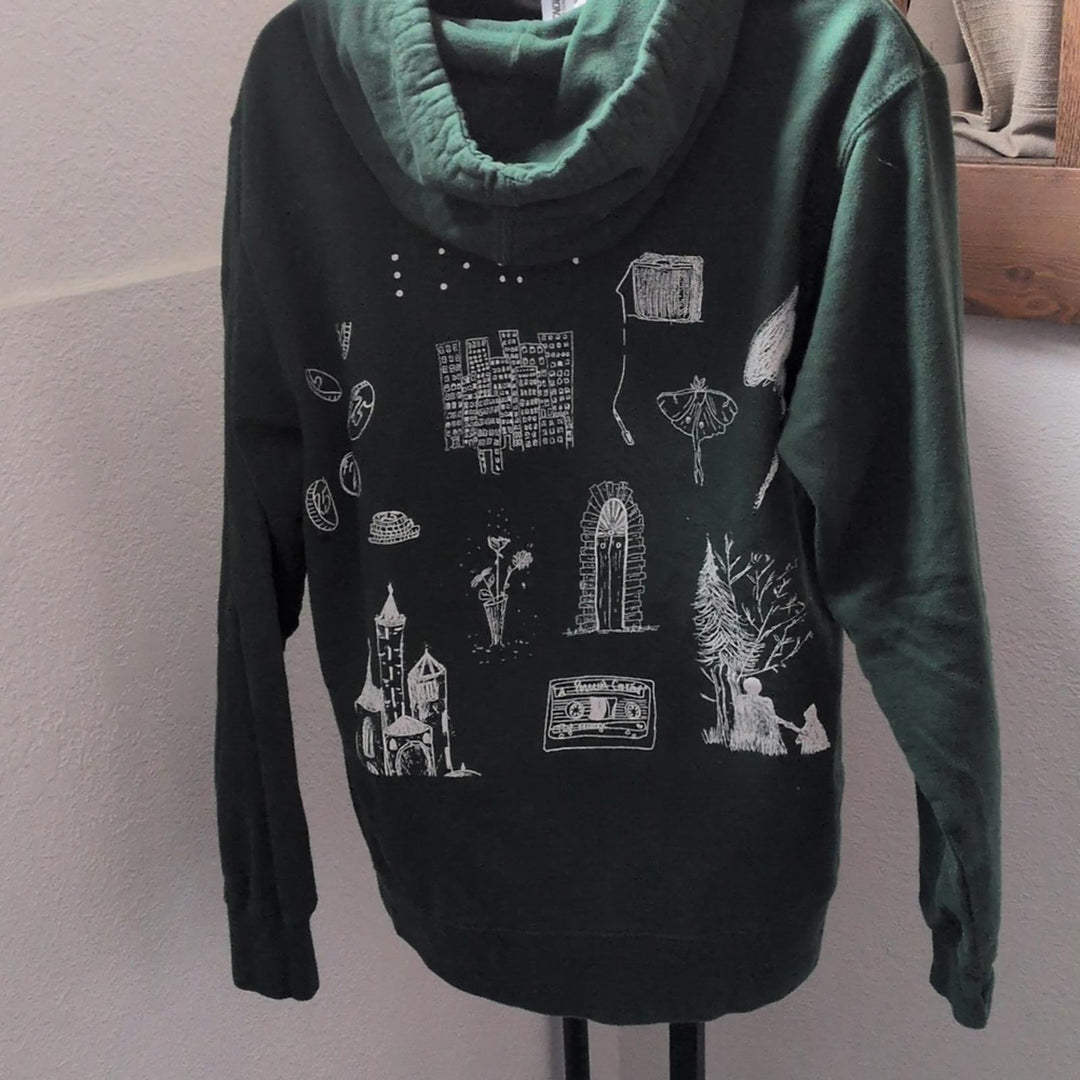 Regina Spektor Regi 11:11 Doodle Pullover Hoodie - Small