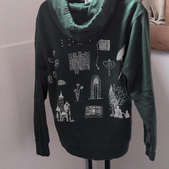 Regina Spektor Regi 11:11 Doodle Pullover Hoodie - Small