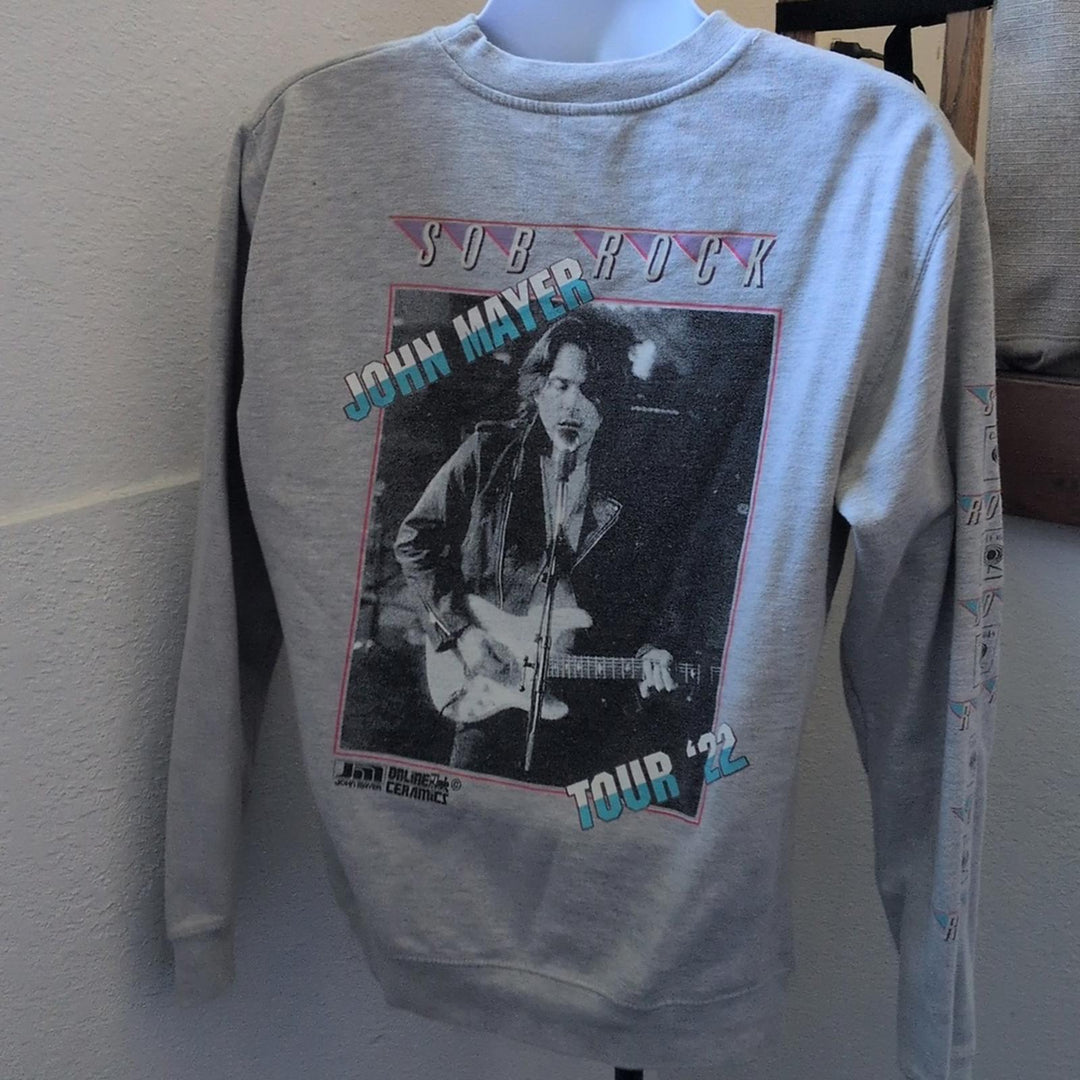 John Mayer x Online Ceramics Sob Rock Tour 2022 sweatshirt  - Medium