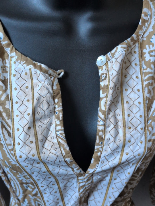 Marea House Dress in Tinsel Limoges print - small