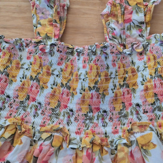 Janie And Jack The Emily Smocked Floral Sundress