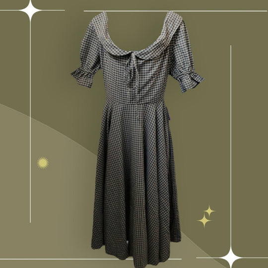 Ivy City Co Maple Plaid Dress - US 2