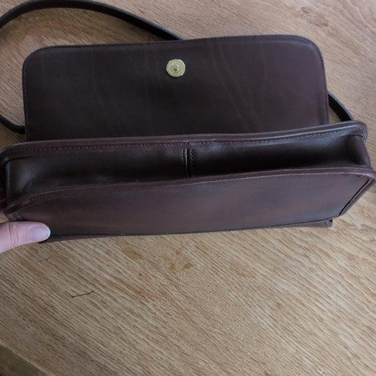 Coach Tribeca Vintage Convertible Bag In Dark Brown