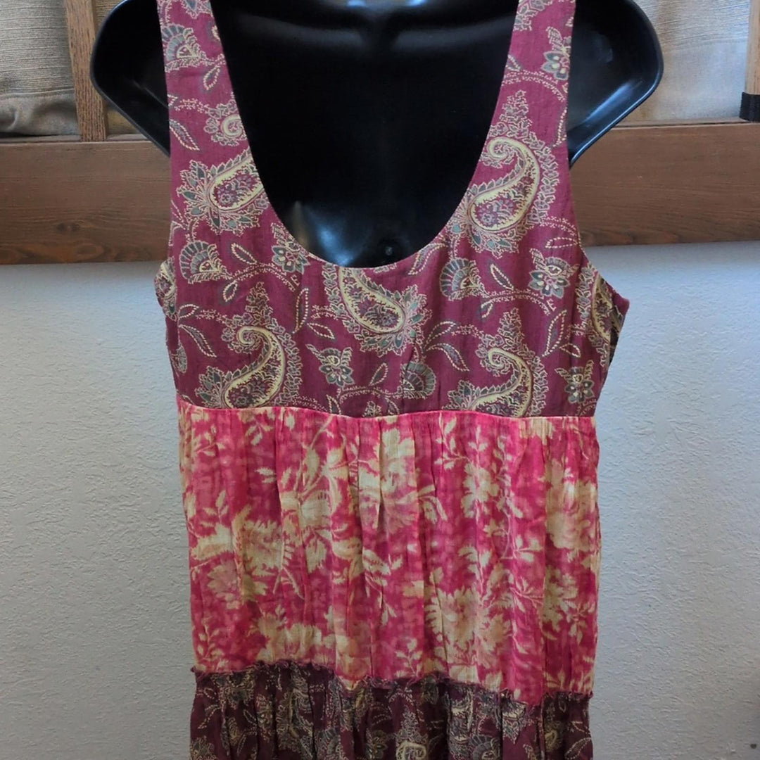 Denim And Supply By Ralph Lauren Paisley Maxi Dress - Medium