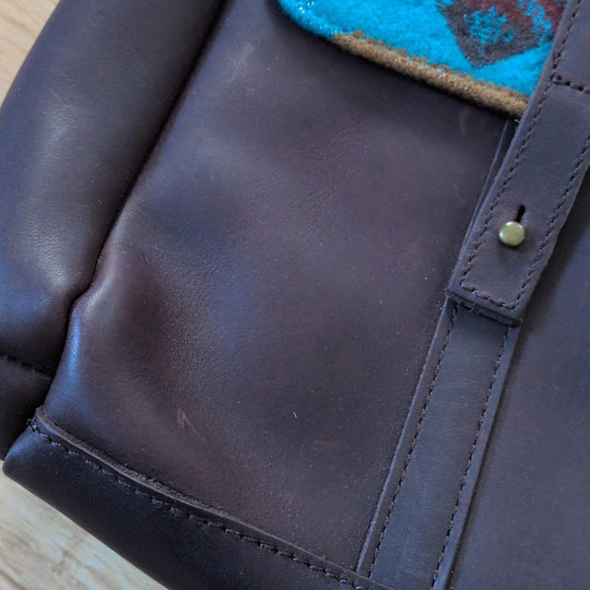 Pendleton Aztec Wool Messenger Bag