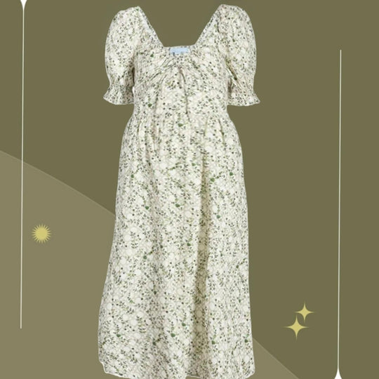 Hill House Home Ophelia Basketweave Vine Dress - XXL