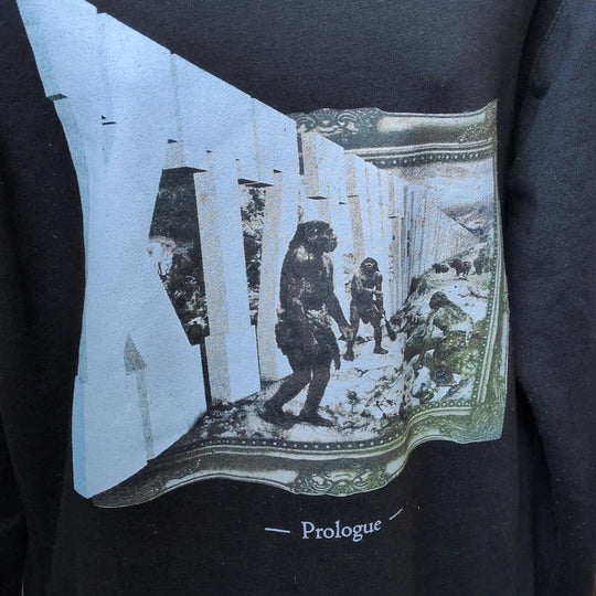 KTZ Mens Streetwear Oversized Prologue Crew Neck Sweater