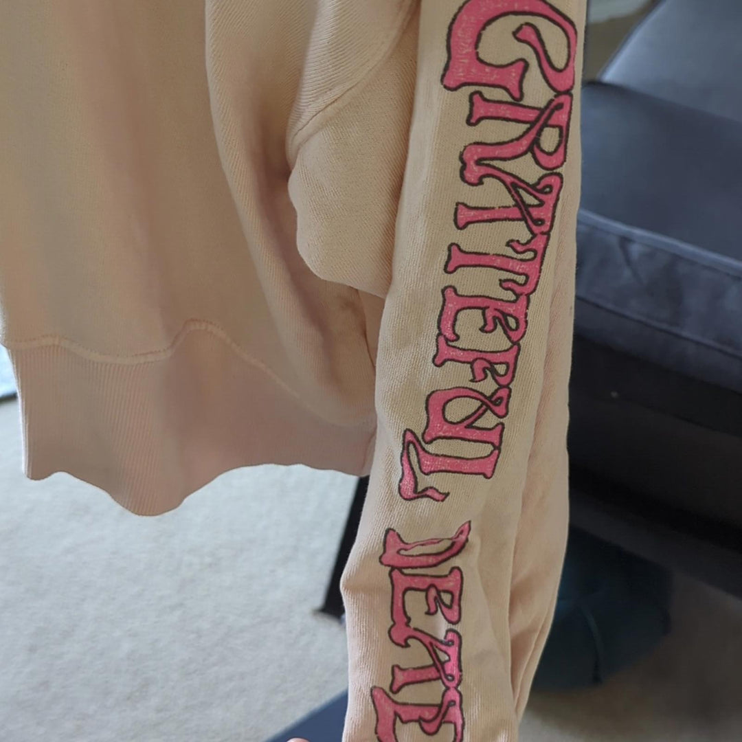 Daydreamer Grateful Dead Cropped Hoodie Sweater  - Medium