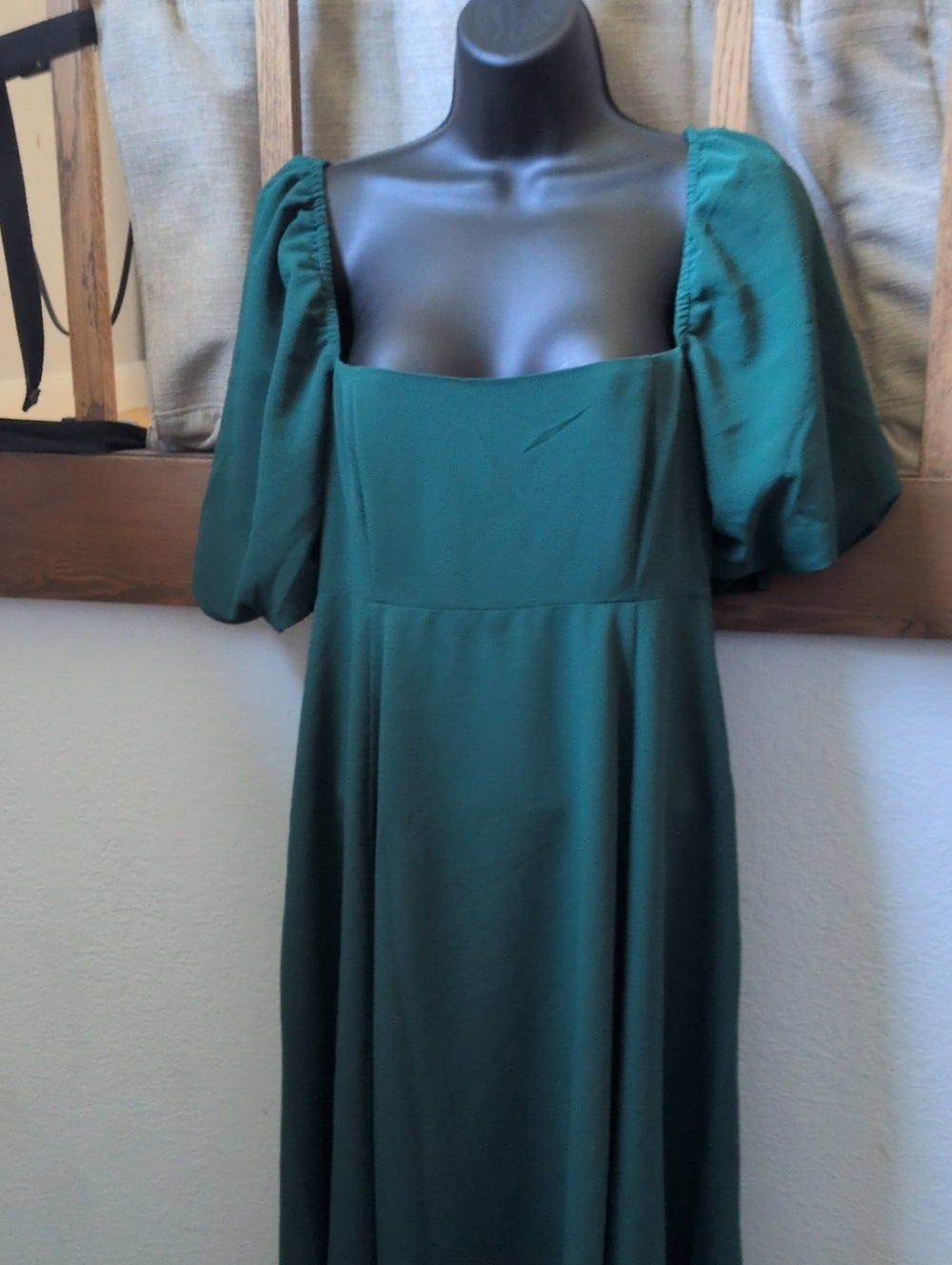 Hill House Home Matilda Nap Dress In Emerald Green  - Est. Size M