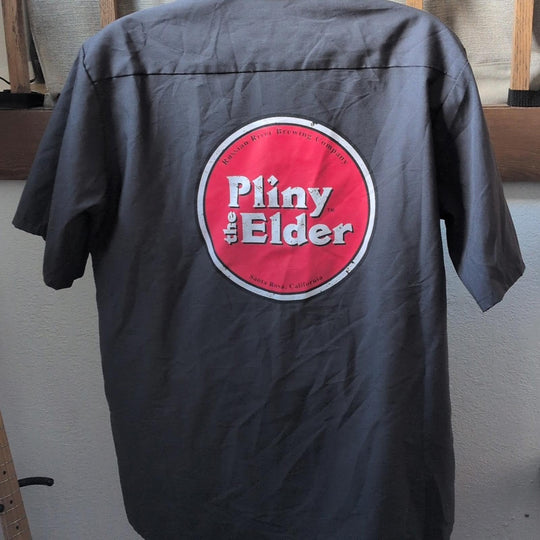Russian River Brewing Company Pliny The Elder Men's Red Cap Work Shirt - XL