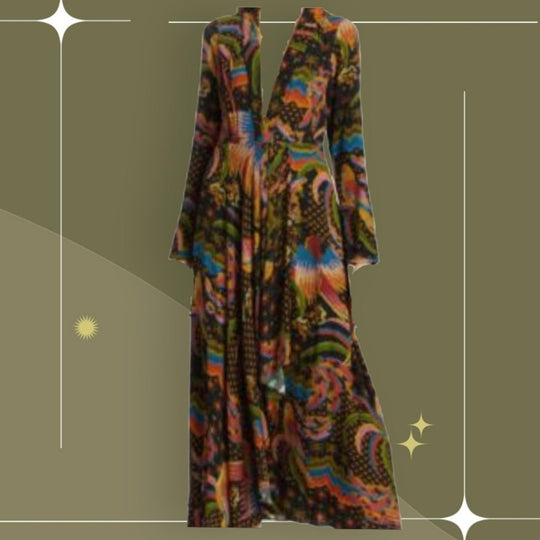 Farm Rio macaw island midaxi dress - XS
