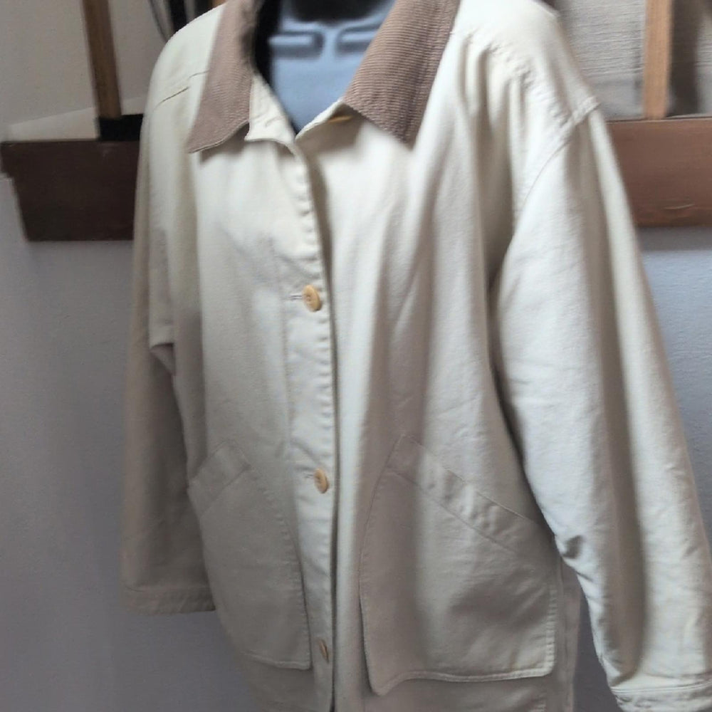 LL bean Vintage Field Barn Chore Coat - Petite Large