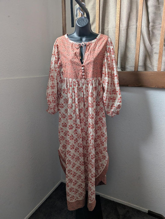 Free People Hazy Maisy Maxi Dress in Earth Combo - XS