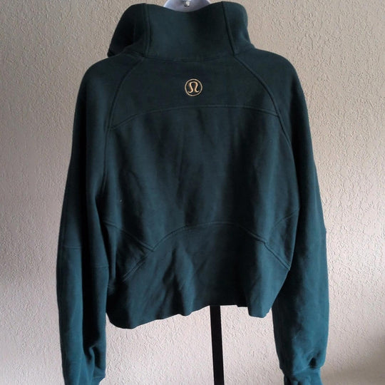 Lululemon Cropped Quarter Zip Sweater