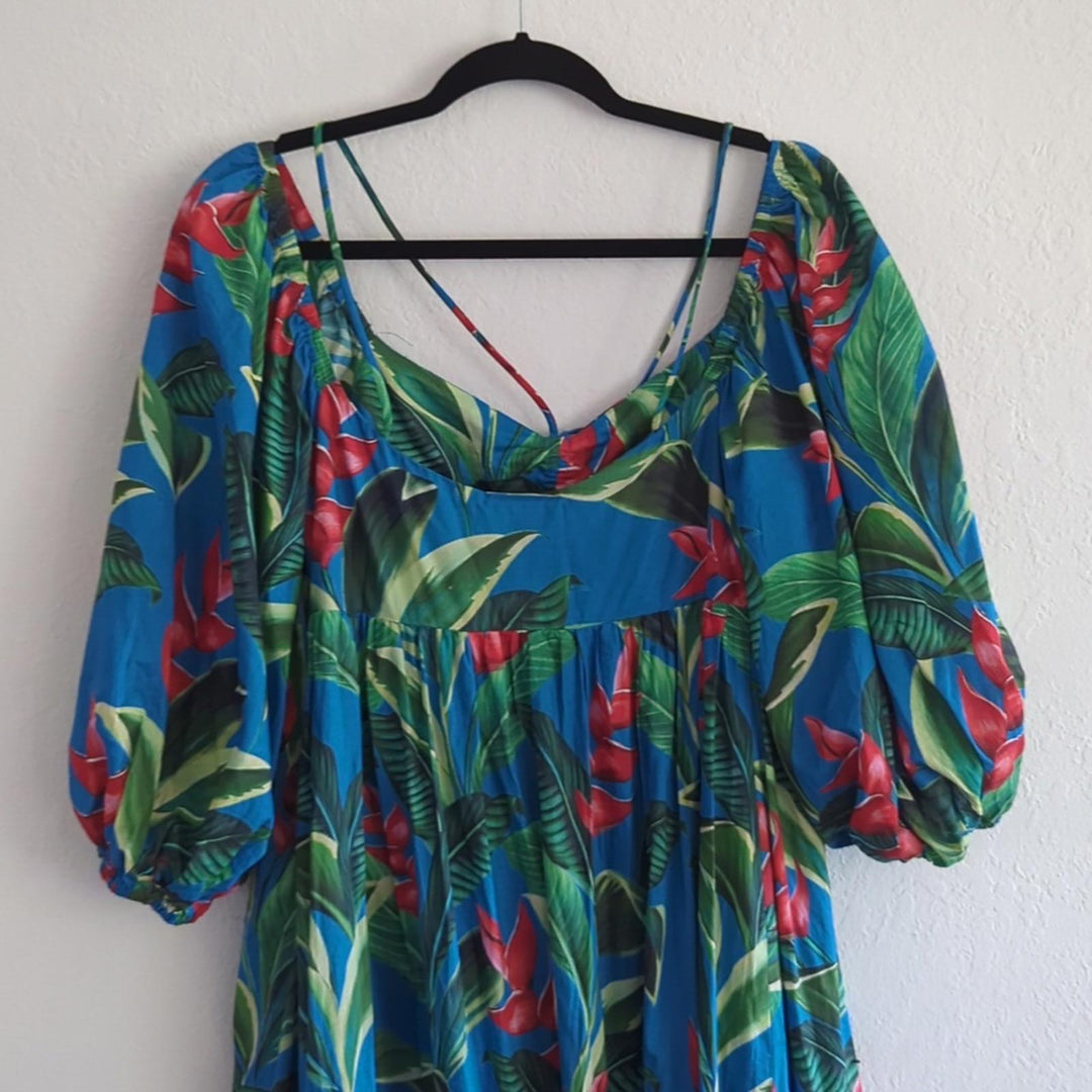 Farm Rio dream garden midi dress - Small