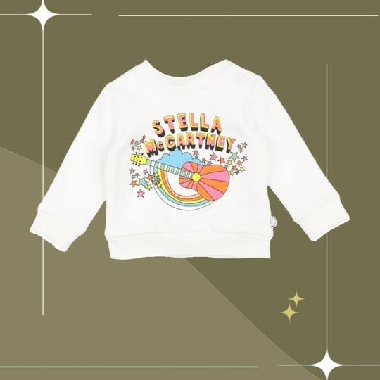 Stella McCartney logo guitar sweater -12- 18mo
