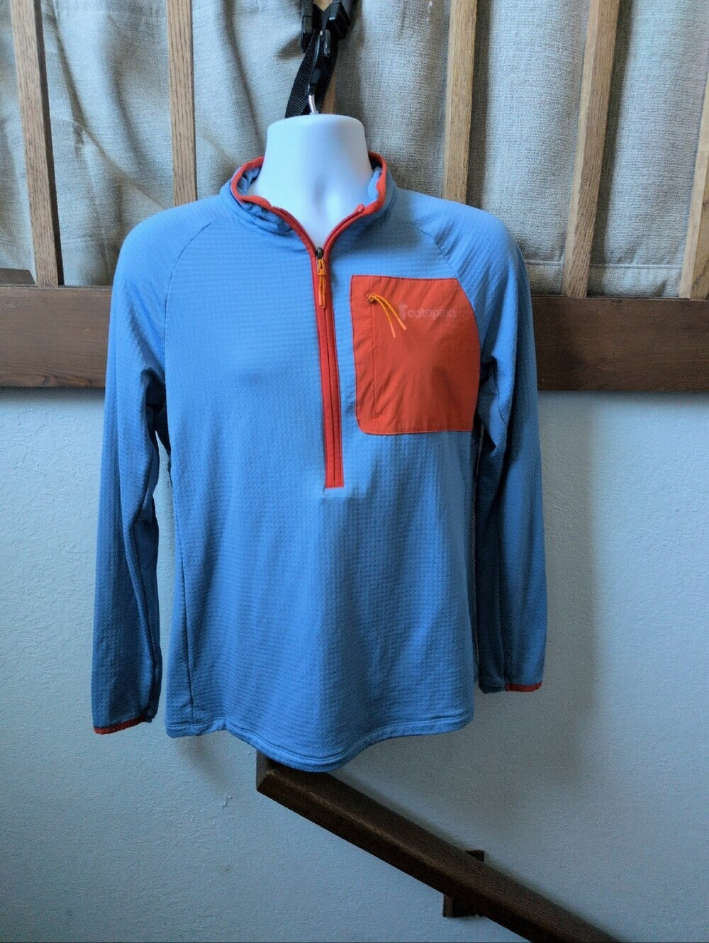Light blue Cotopaxi Otero Fleece Half-Zip Pullover Size L