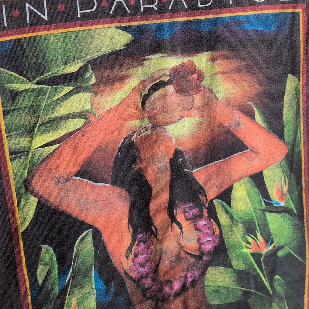 Y2K Vintage Cheeseburger In Paradise Lahaina Maui T-shirt -  Extra Large