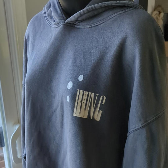 Anine Bing Distressed Bleached Alec Hoodie - Medium