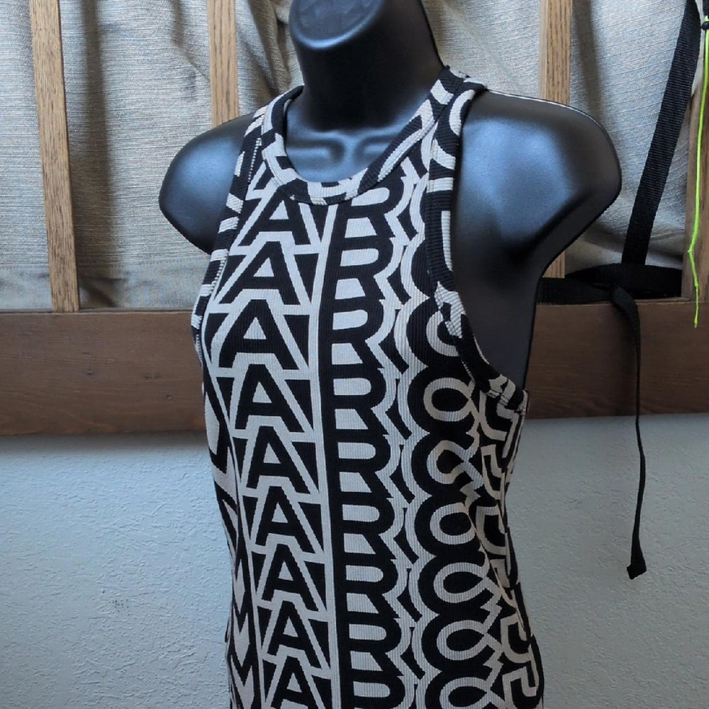 Marc Jacobs Monogram Racer Rib Dress - Medium