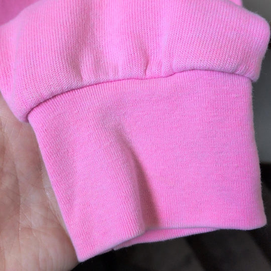 Aviator Nation Upcycled Light Pink Heart Sweater