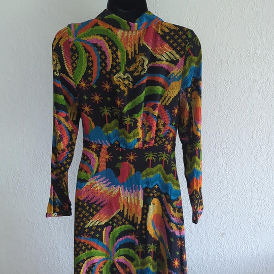 Farm Rio macaw island midaxi dress - XS