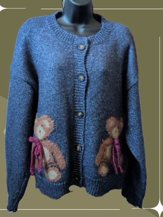 Zoco Teddy Bear Wool Blend Sweater -XXL