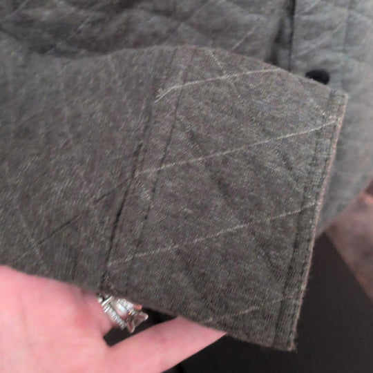 Faherty Epic Quilted CPO in Olive Melange - Xs/S