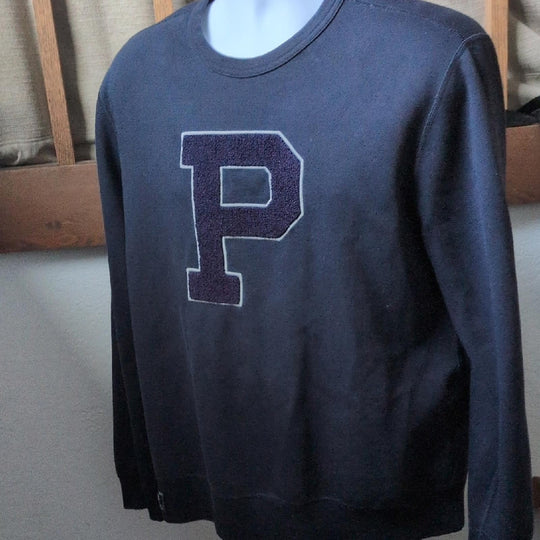 POLO Ralph Lauren Chenille P Double Knit Logo Performance Crew Neck - Large