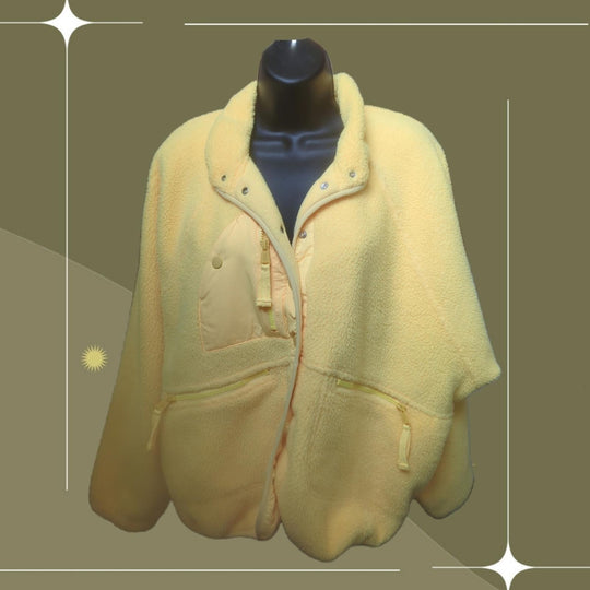 Free People Movement Yellow Hit The Slopes Jacket