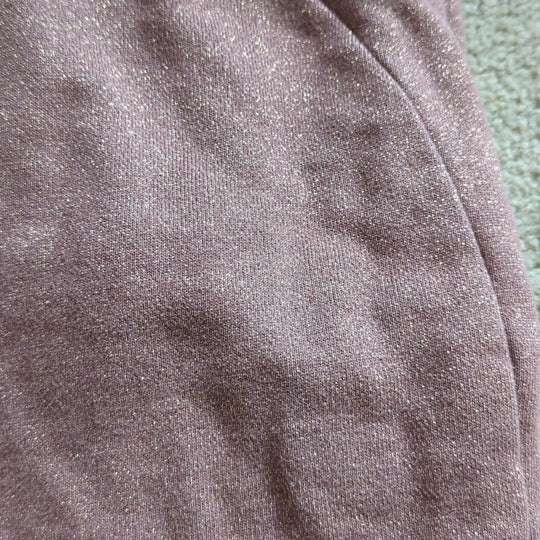 Lululemon Pink Gold Sparkle At My Leisure Jogger Pants