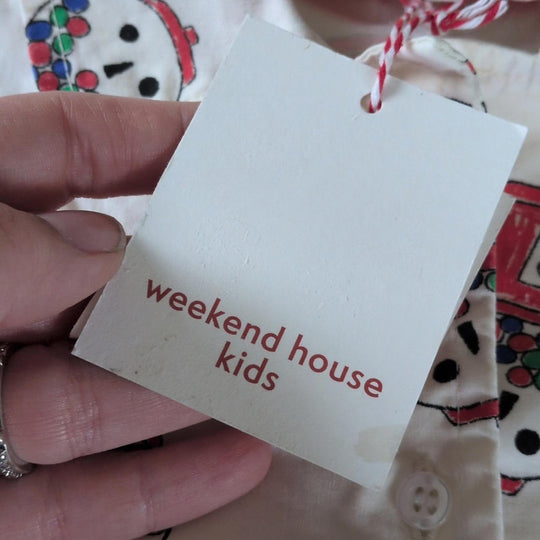 Weekend House Kids Gumball Machine Button Up Shirt - 7/8