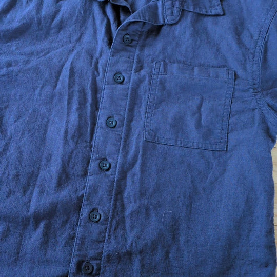 Boys Thereabouts Button Up Cotton Shirt - 8