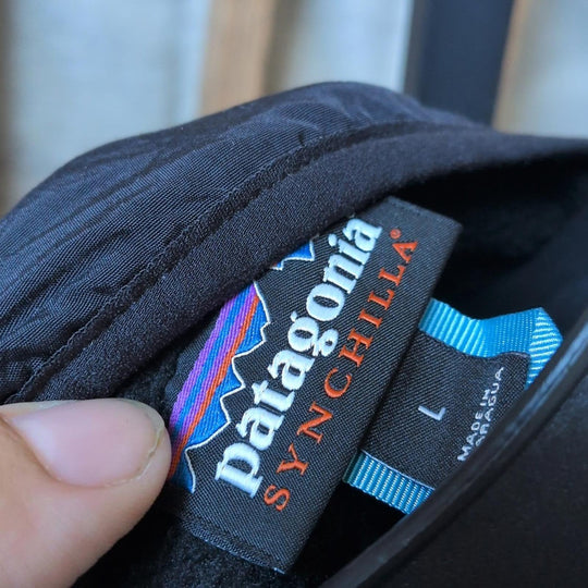Vintage Patagonia Synchilla Polar Fleece Zip Jacket - Large
