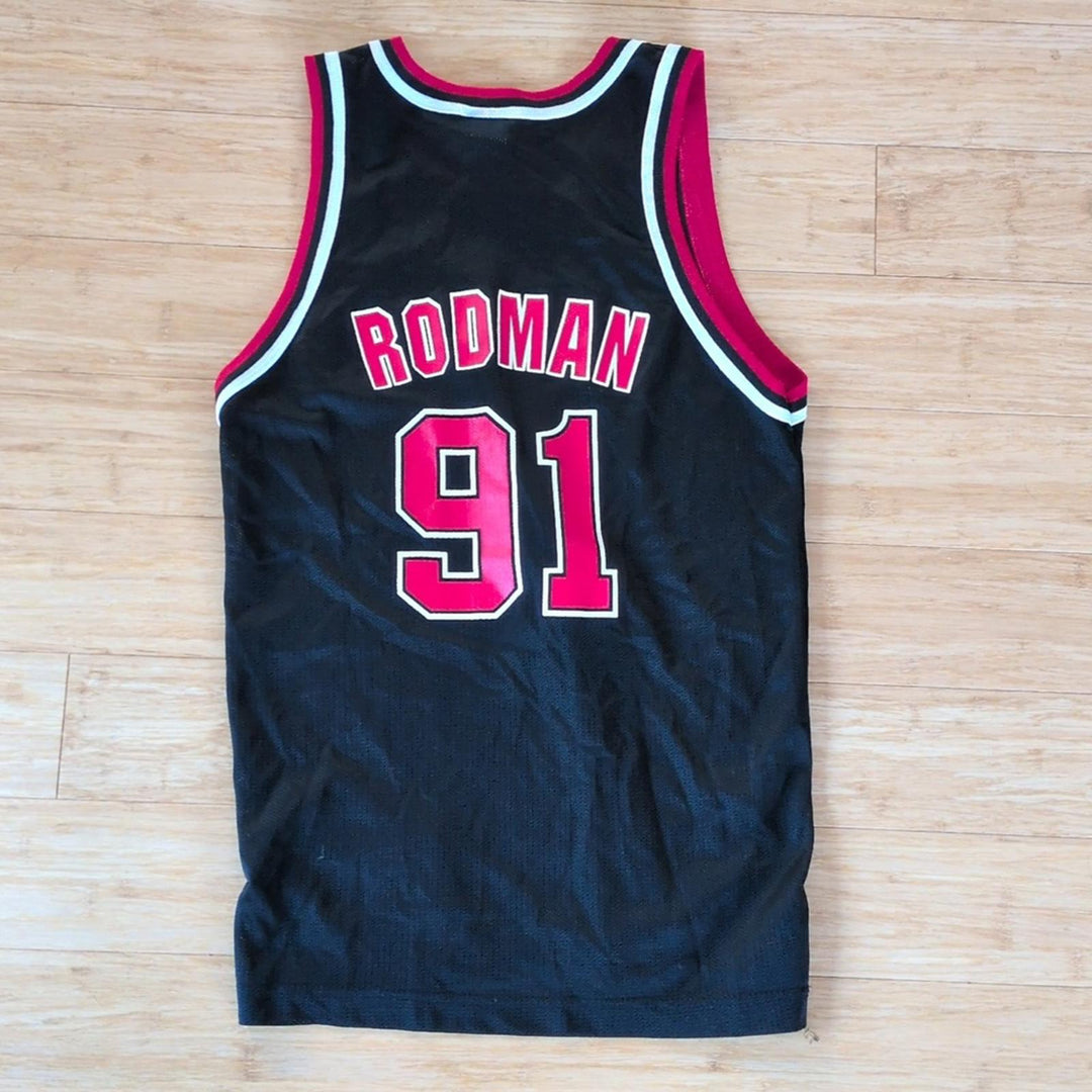 Vintage Chicago Bulls Rodman Jersey - Youth L (14-16)