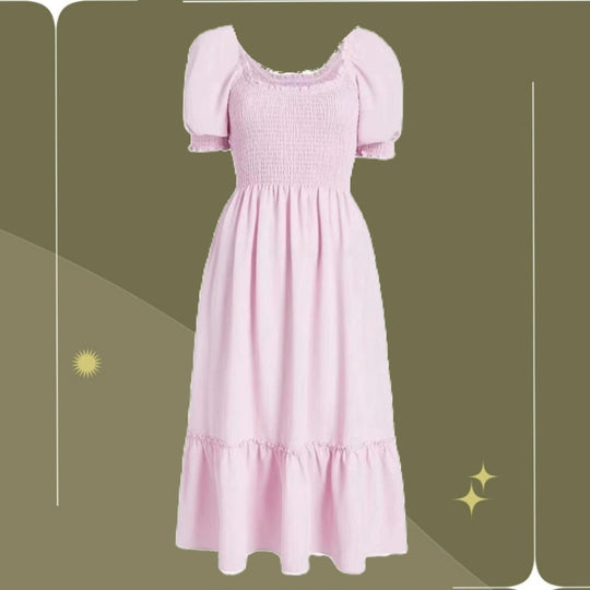 Hill House Home Light Pink Louisa Nap Dress - XXS