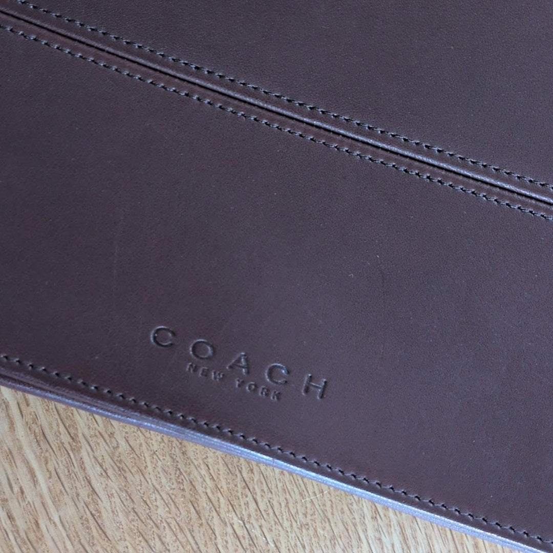 Coach Tribeca Vintage Convertible Bag In Dark Brown