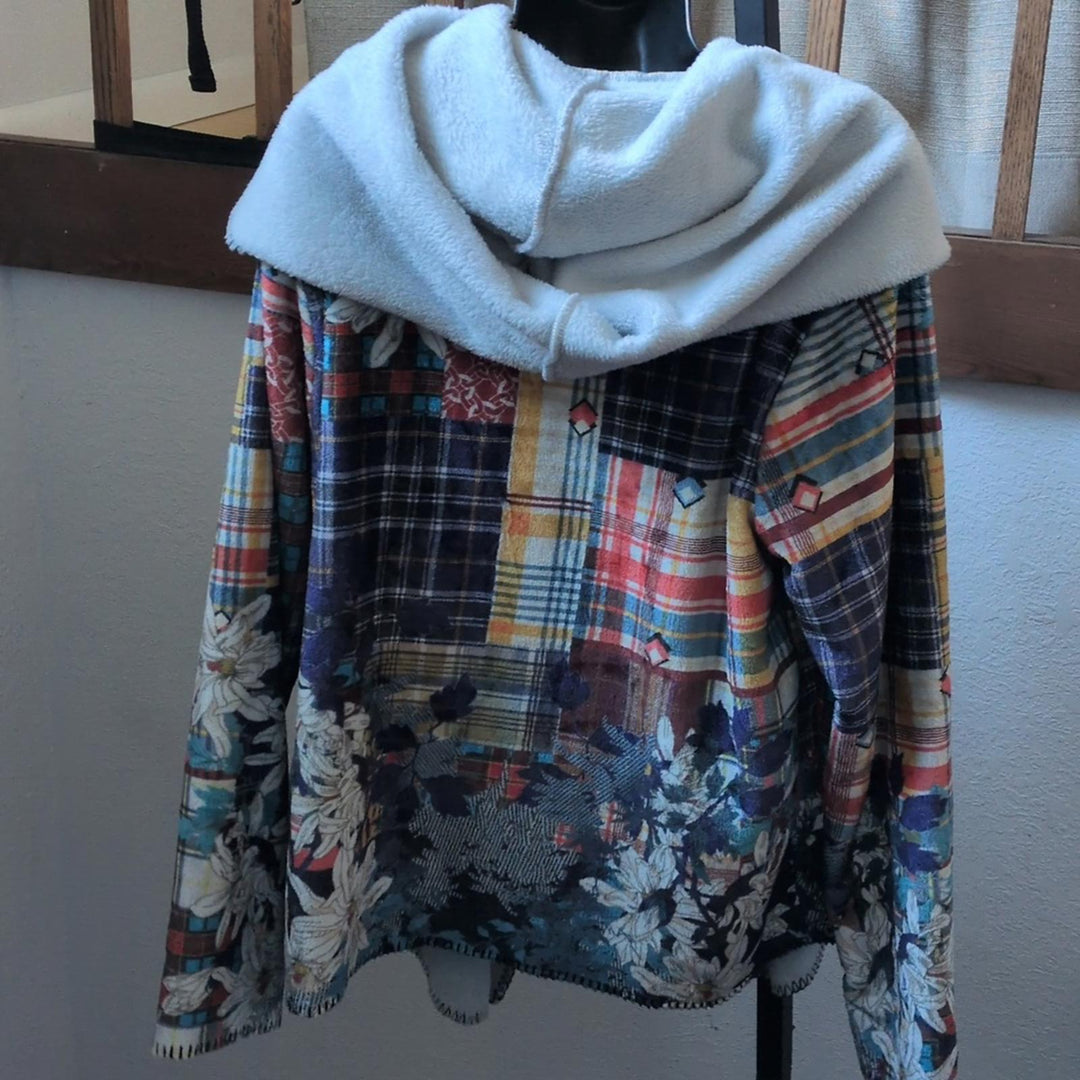 Johnny Was Ono Sherpa sweater Jacket - Medium